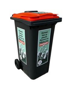 Container donatiebak - Statiegeld Nederland (met slot)