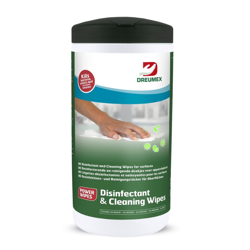 Dreumex Disinfectie & Cleaning Wipes - bus