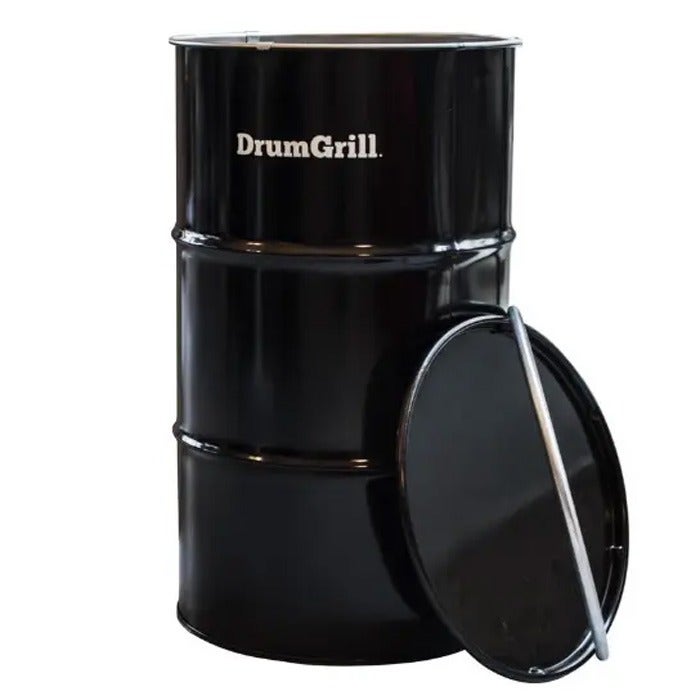 Drumgrill Barbecue 120L zwart