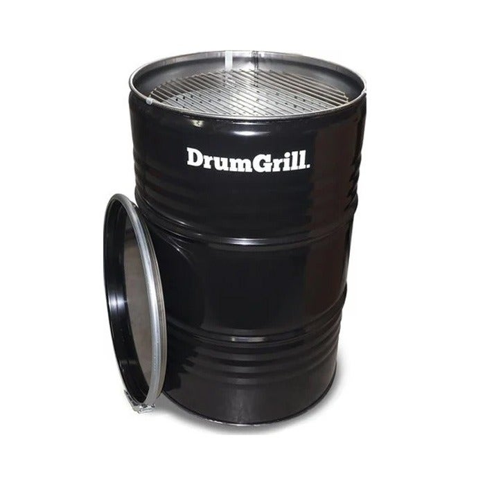 Drumgrill Barbecue 200L zwart