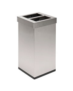 Duo afvalbak Carro Mix 52,5 + 52,5 liter
