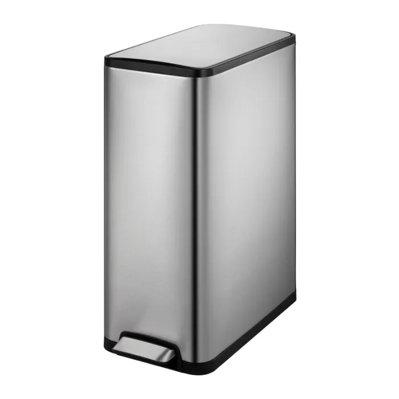 EKO Ecoslim pedaalemmer 45 liter mat RVS