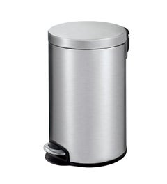 EKO Serene pedaalemmer 12 liter mat RVS