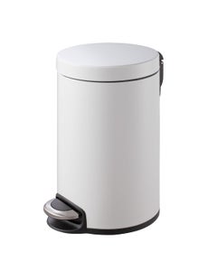 EKO Serene pedaalemmer 12 liter wit