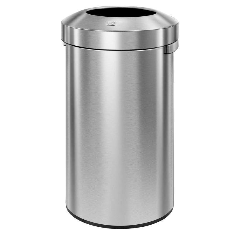EKO Urban prullenbak 120 liter mat RVS