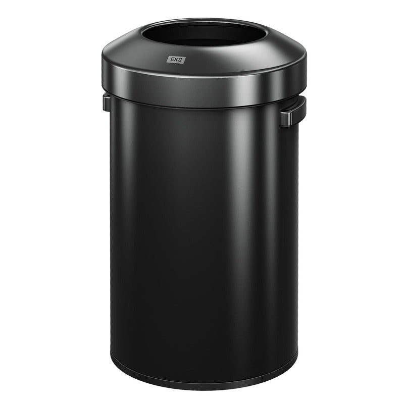 EKO Urban prullenbak 60 liter zwart