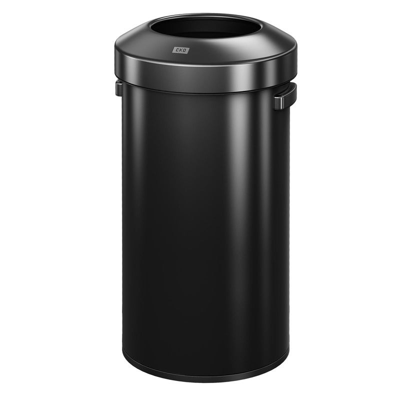 EKO Urban prullenbak 90 liter zwart
