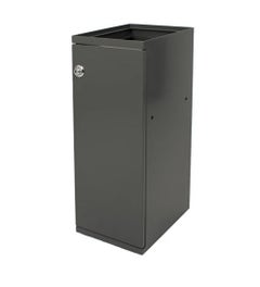 EKObin stalen afvalbak 90 liter wit met deur