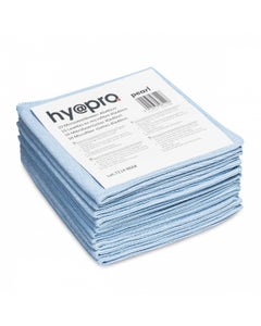 Microvezeldoek Hy@pro Pearl 40x40cm 350 grams blauw - Pak 10 stuks
