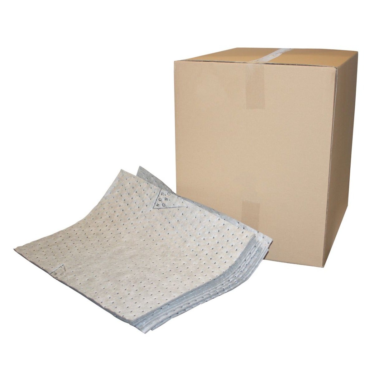 Absorptiedoeken Universeel 40x50 cm grijs - Dispenserdoos 100 stuks