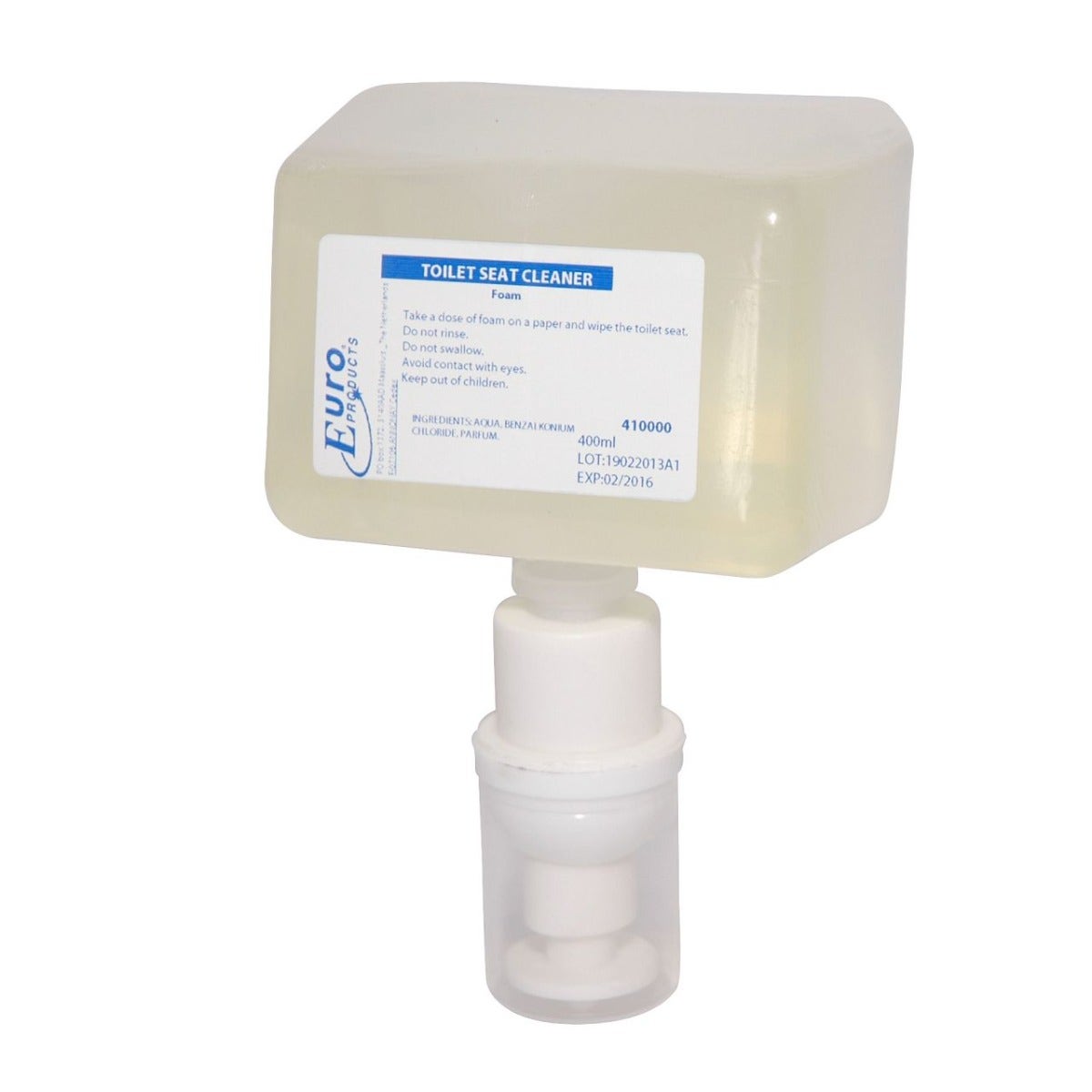 Toiletbrilreiniger Foam 400 ml - 1000 doseringen - 6 stuks