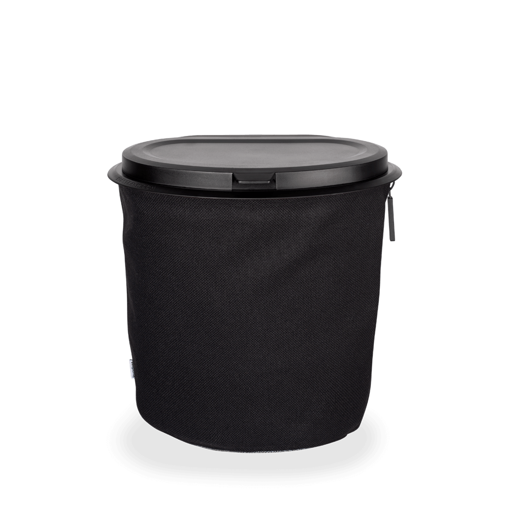 Flextrash 5 liter zwart - Prullenbak voor in de auto