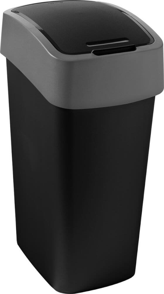Curver Flip Bin zwart - 50 liter