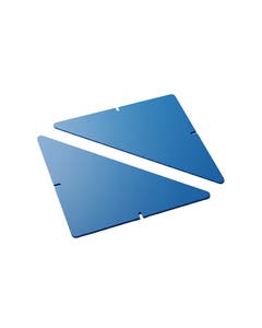 Lune Paxa L fractieplaat papier blauw | BINQER