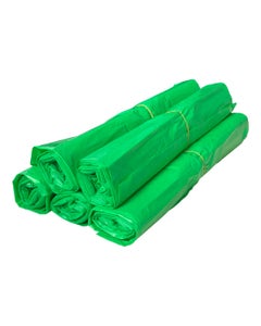 Afvalzakken 58x100 cm groen T25 HDPE - Doos 25x20 stuks