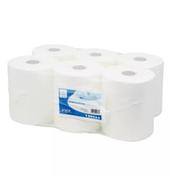 Handdoekrol Euro Mini Matic XL 2-laags cellulose 165 meter - Pak 6 rol - 120065