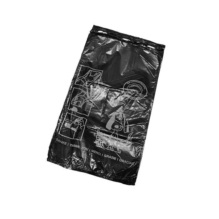 Hondenpoepzakjes 210x370 mm T12 op blok voor Doggypole - Doos 1000 stuks