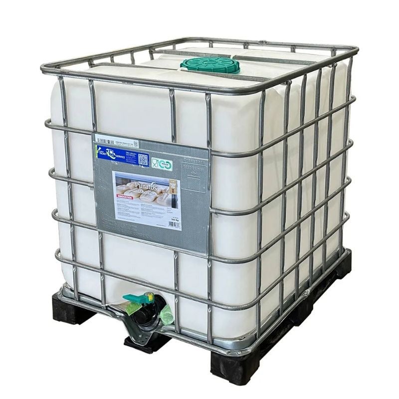 IBC container 1000 liter - Kunststof pallet - Gebruikt - Ongereinigd