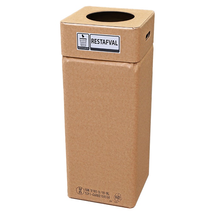 Kartonnen Afvalbox XL 130 liter - 97cm | Restafval