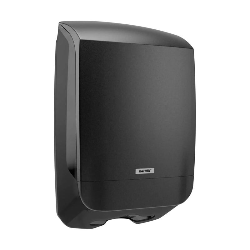 Katrin handdoekdispenser Medium zwart - 77434