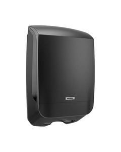 Katrin handdoekdispenser Medium zwart - 77434