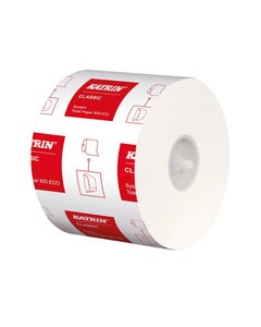 Katrin System toiletpapier met dop 2-laags 800 vel - Pak 36 rollen