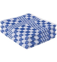 Keukendoek 50x50cm geblokt - set van 3 stuks
