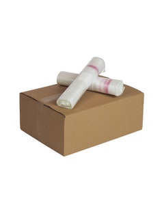 Knapzakken 400 liter transparant 23my MDPE onbedrukt