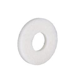 Witte poetsschijf voor de Makita PS001G schob-/polijstmachine | 1914S5-9 | 8 Inch