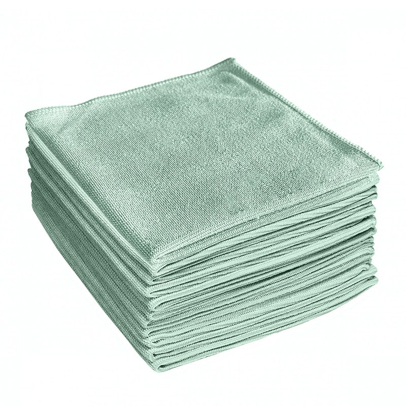 Microvezeldoek 40x40cm groen - Doos 8x10 stuks