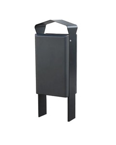 Buitenafvalbak Miro Mar M 55 liter antraciet