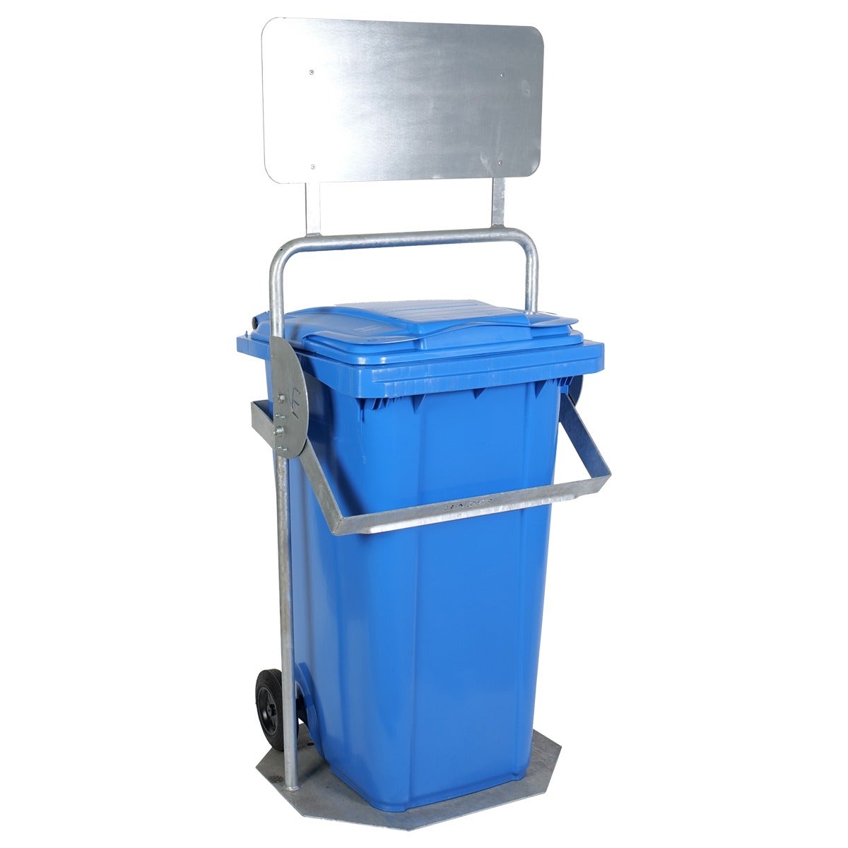 Opstelbeugel - Kliko standaard - Met stickerbord - Voor 240 liter containers