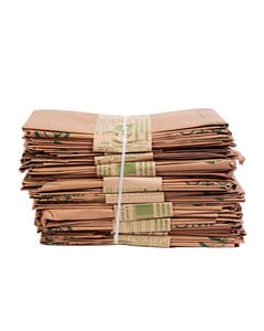 Composto papieren GFT zaken | Composteerbaar | 10 Bundels à 3 stuks