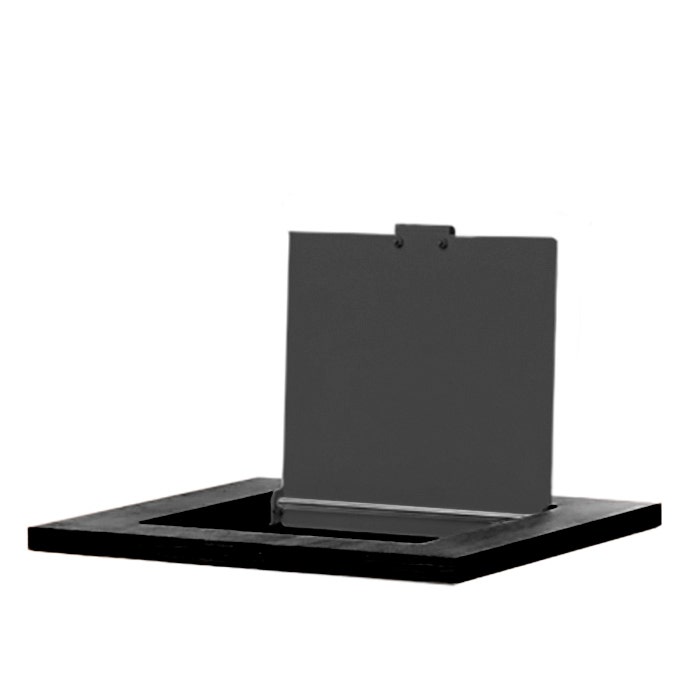 Klep Paxa S/M staal antraciet