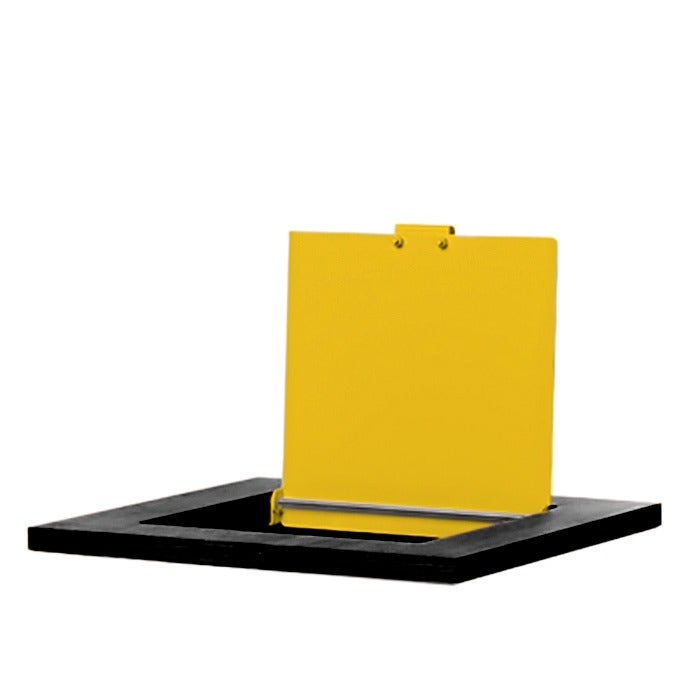 Klep Paxa L 65 liter - geel met kunststof rand