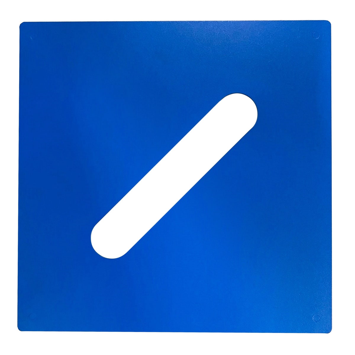 Deksel Paxa L staal blauw + papiersleuf 