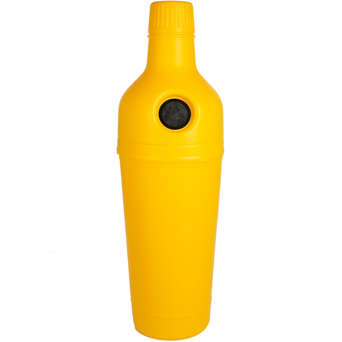 Kunststof afvalbak PETMAN 210 liter geel