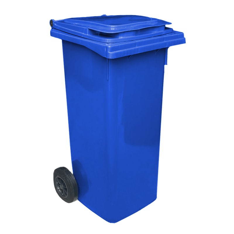 Afvalcontainer 140 liter blauw PG