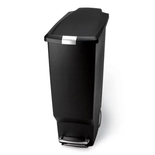 Simplehuman Step Can plastic 40 liter zwart