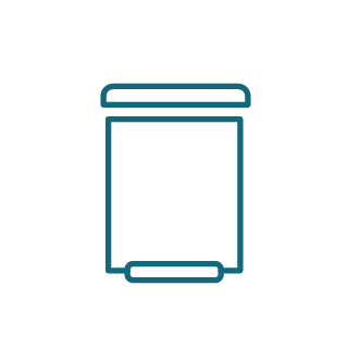 Simplehuman afvalzakken code M 45 liter 100 stuks