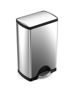 Simplehuman Classic pedaalemmer 38 liter mat RVS