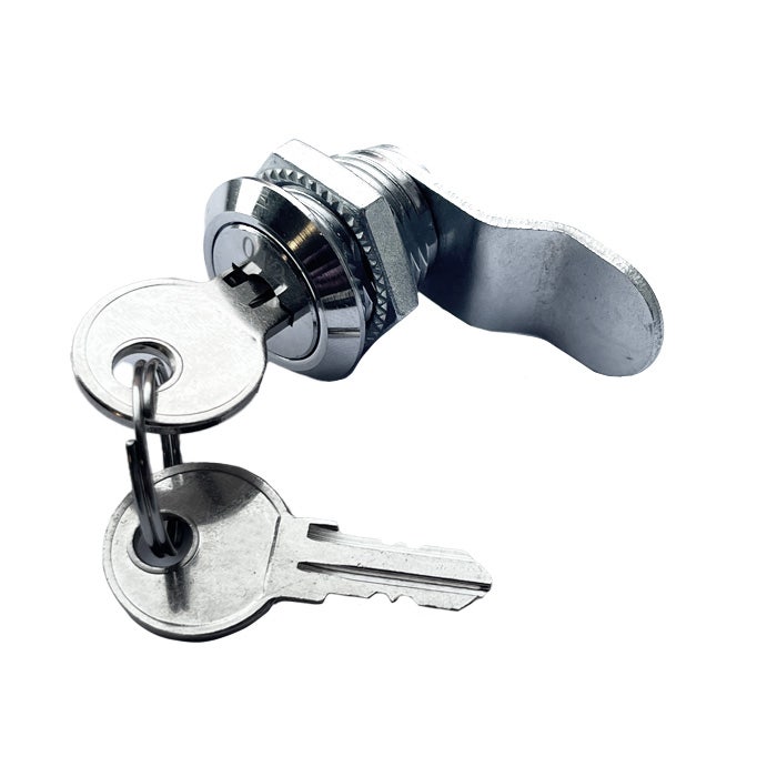 Slot voor brievenbus, locker en asbak + 2 sleutels