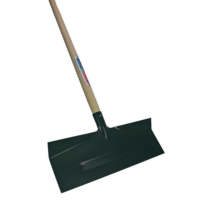 Sneeuwschuiver metaal zwart - inclusief steel 130 cm