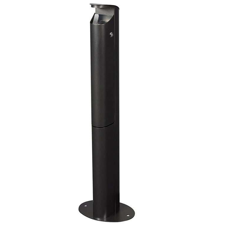 Staande asbak Koa 2,5 liter mangaangrijs - 1300 peuken