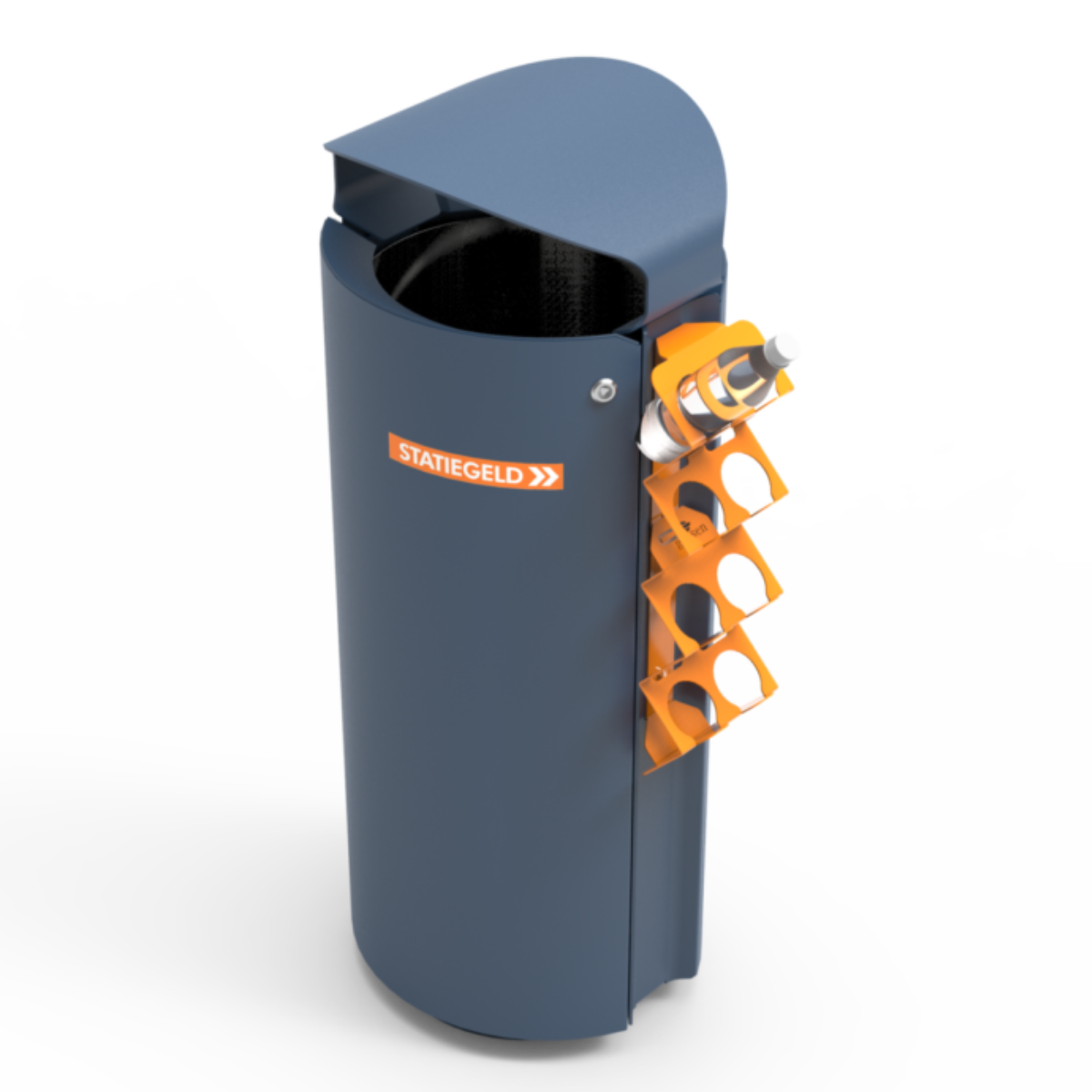 Statiegeldbeugel voor buitenafvalbakken (8 vaks)