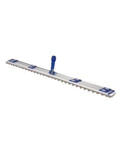 Stofwisser aluminium 110 cm blauw - Brede stofwisdoekhouder
