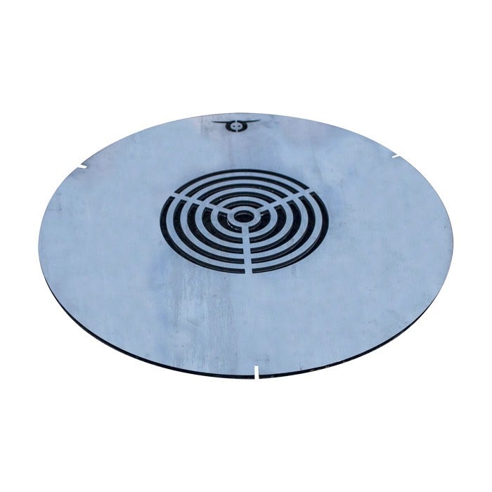 BarrelQ Big 200L olievat barbecue - Teppanyaki plaat - bakplaat- en grillplaat - 50 CM