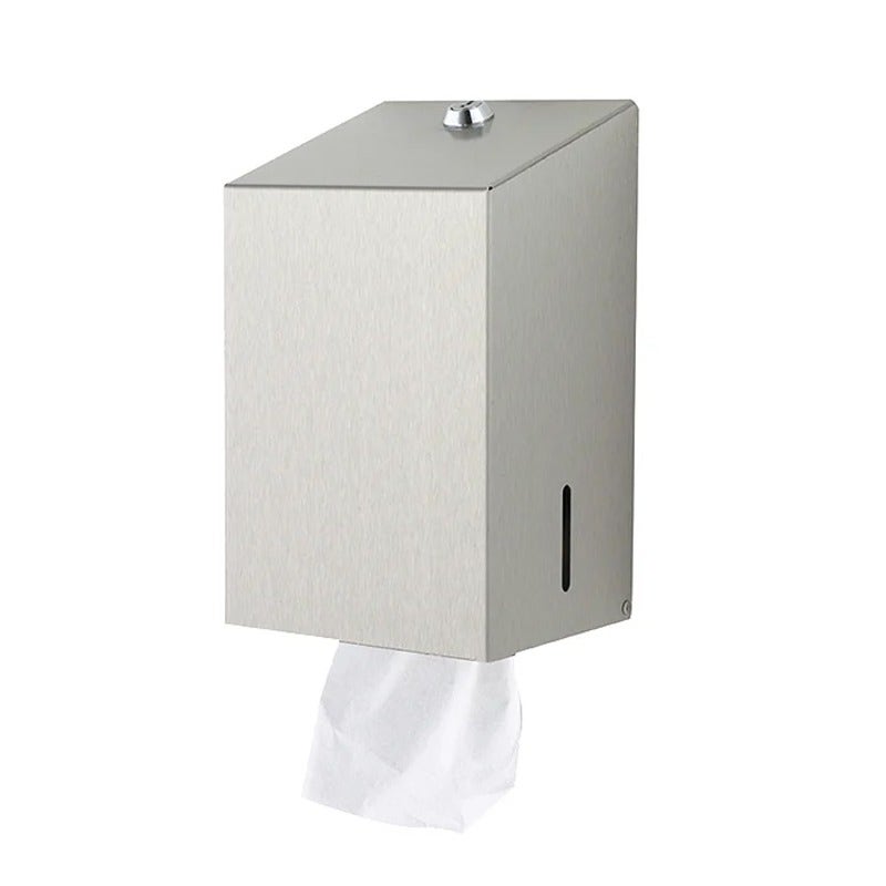 Toiletpapierdispenser voor bulkpack mat RVS