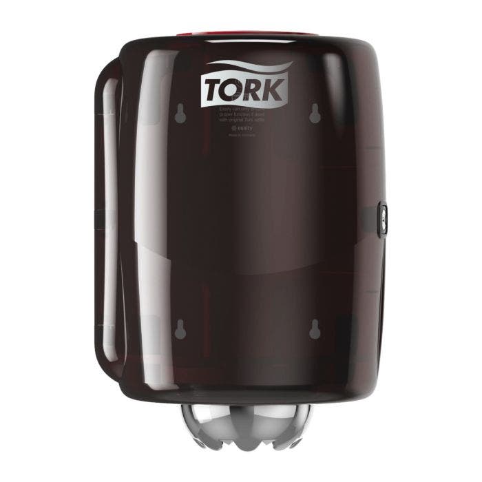 Tork poetsroldispenser M2 zwart - 659008