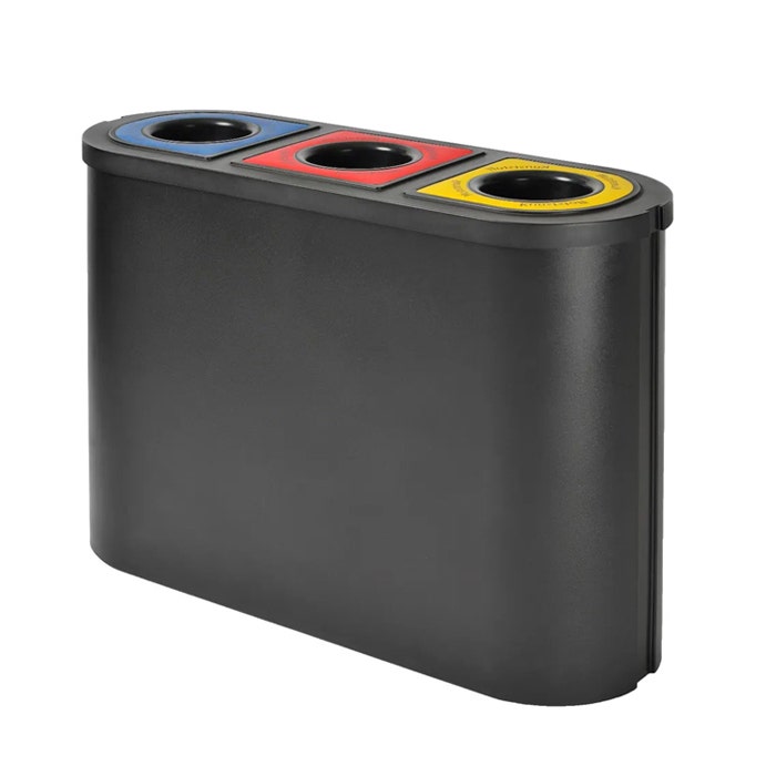 Triomf afvalscheidingsbak 3x45 liter